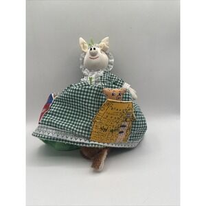 Three Little Pigs 2 Way Storybook Flip 12" Plush Cloth Fabric Doll Wolf